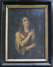 (After)Titian, 'Repentant Mary Magdalene' -  Renaissance Religious Scene