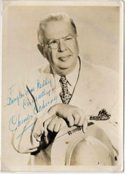 Charles Coburn Signed 7x5 Vintage Sepia Photograph