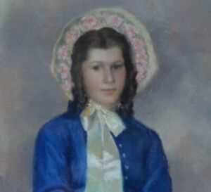 Anthony Harper 'Portrait of Valerie Christina Bentley aged 15'