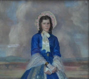 Anthony Harper 'Portrait of Valerie Christina Bentley aged 15'