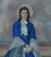 Anthony Harper 'Portrait of Valerie Christina Bentley aged 15'