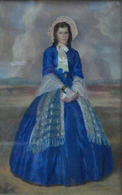 Anthony Harper 'Portrait of Valerie Christina Bentley aged 15'