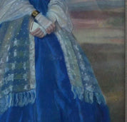 Anthony Harper 'Portrait of Valerie Christina Bentley aged 15'