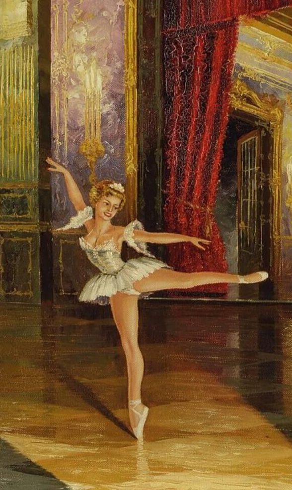 Heinz Munnich, 'Dancer in the castle hall'