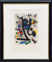 After Joan Miro  'After looking in the mirror' - Lithograph Print