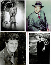 Robert Stack Collection – Set of 4 Signed 10x8 Photographs