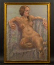 Nude portrait of a girl