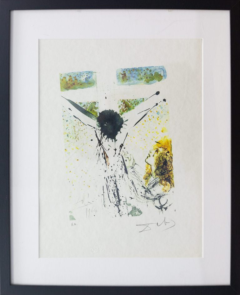 Limited Edition Lithograph Print "Tolle, tolle, crucifige eum" by Salvador Dalí