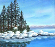 Beth Bosmans, "Sand Harbor-Winter"