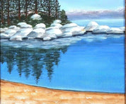 Beth Bosmans, "Sand Harbor-Winter"