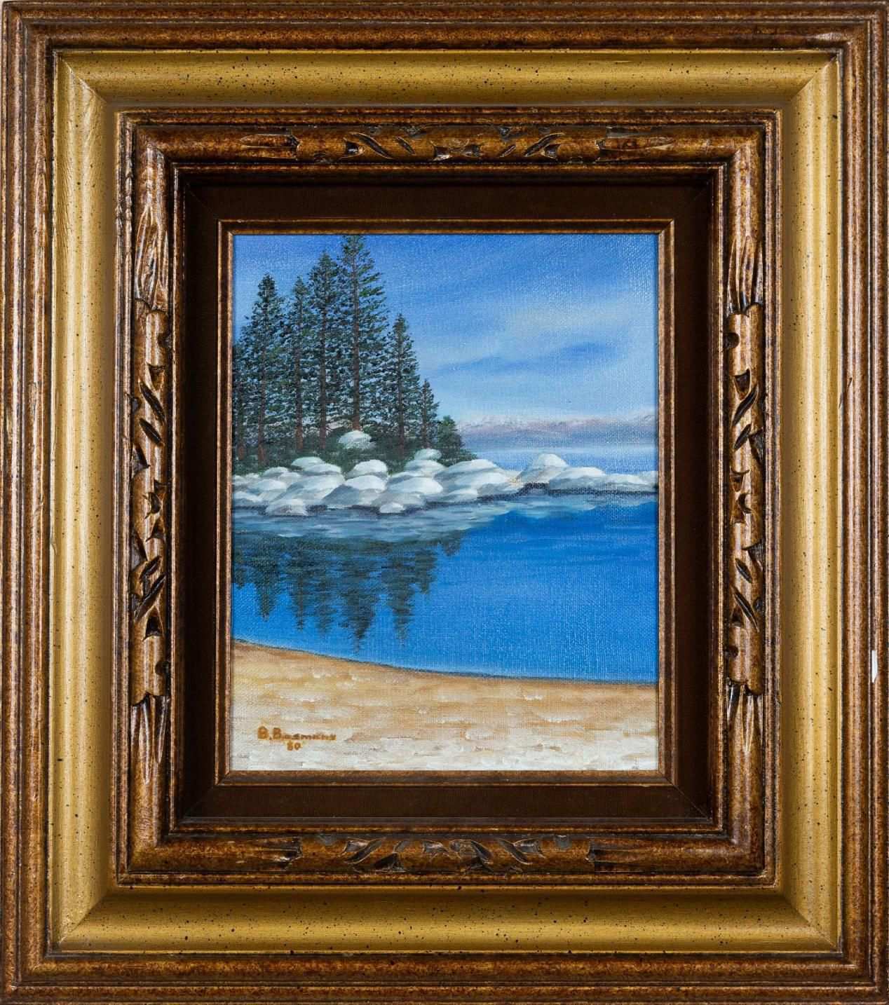 Beth Bosmans, "Sand Harbor-Winter"