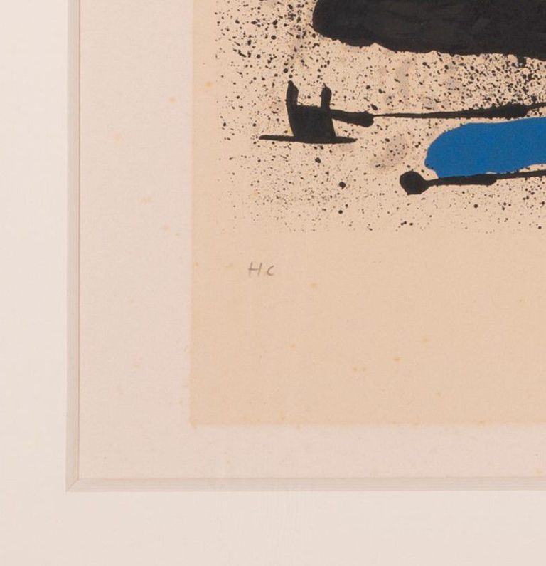 After Joan Miro  'After looking in the mirror' - Lithograph Print