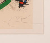 After Joan Miro  'After looking in the mirror' - Lithograph Print