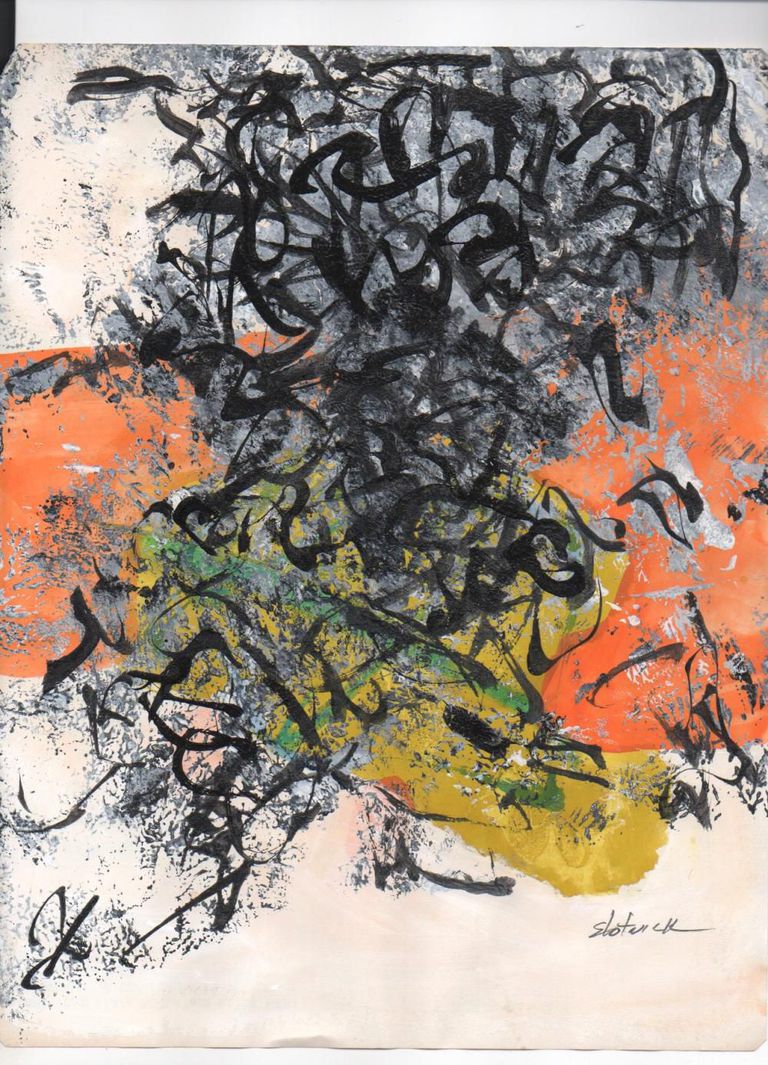 Merv Slotnick, Abstract Composition 2008