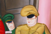 (After) Fernando Botero, "The Military Junta"