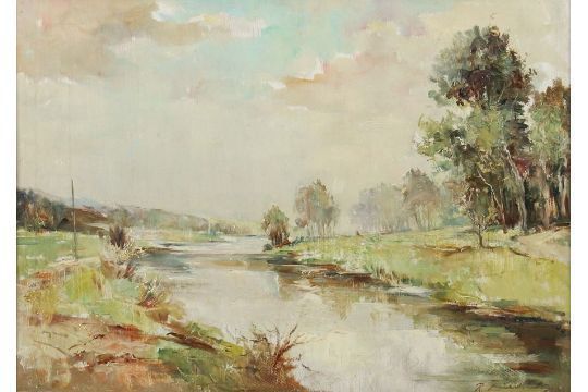 R Friedrich "River course"