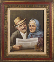 J. Rot, 'Old Man & Woman'