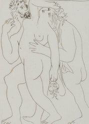 Pablo Picasso (After), "Erotic scene"