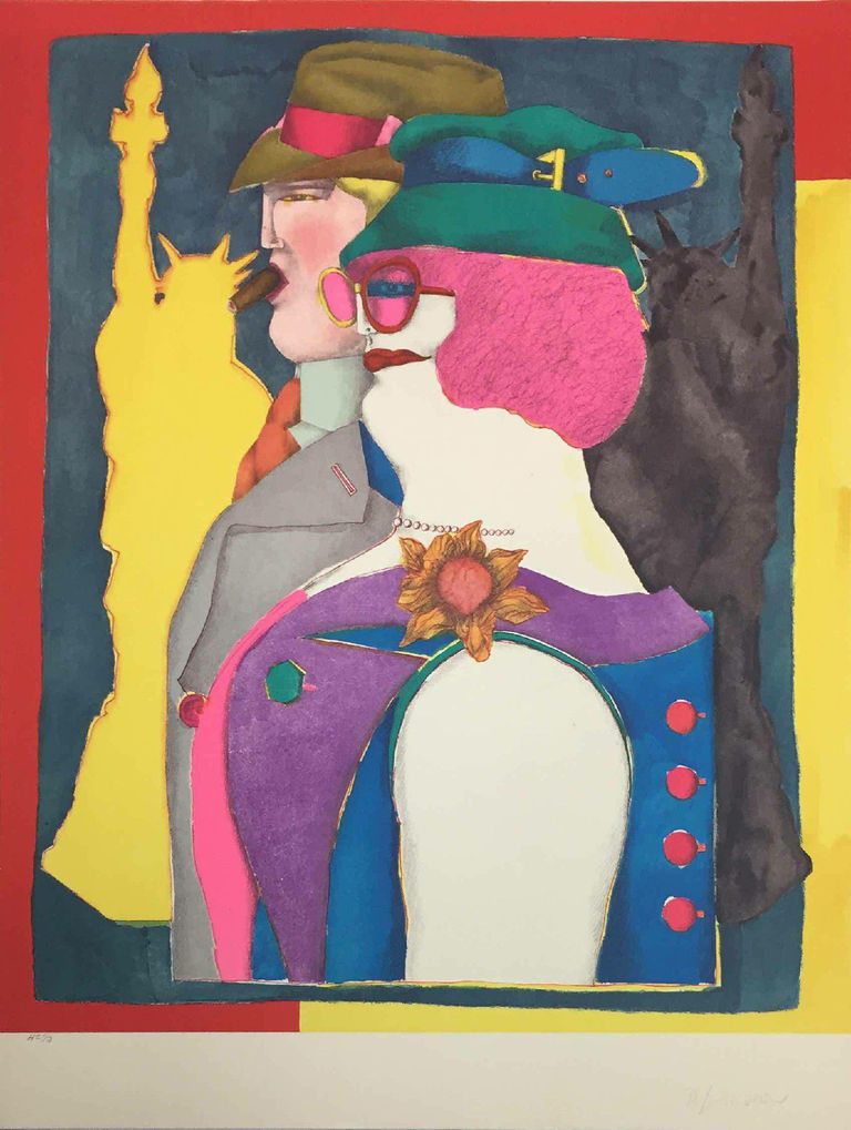 Richard Lindner - 'Out-of-Towners'