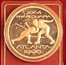 2x Pelé 1996 Olympics Hungarian Silver Coins – Presented to Pelé at the 1996 Olympics in Atlanta
