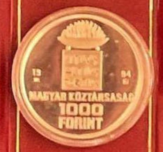 2x Pelé 1996 Olympics Hungarian Silver Coins – Presented to Pelé at the 1996 Olympics in Atlanta