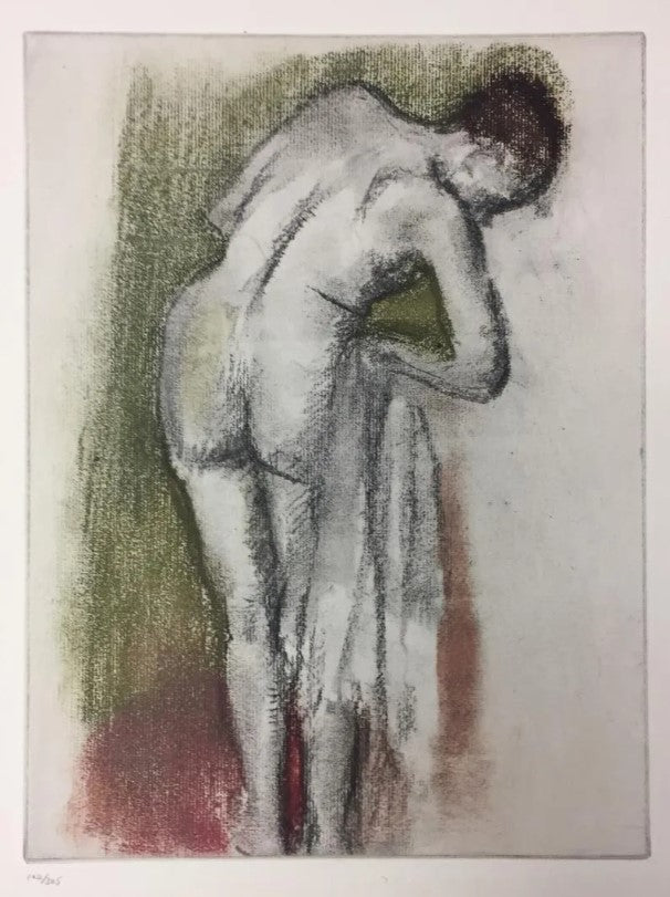 Rare Limited Edition Lithograph after Drawing by Edgar Degas "Ballerina II"