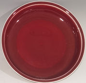 Red Porcelain Plates