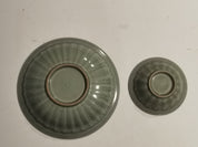 Southern Song Dynasty Longquan Kiln Green Glaze Double Fish Wash (Pair)