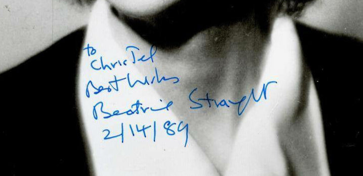Beatrice Straight Signed Photo