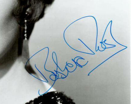 Barbara Rush Signed Photograph