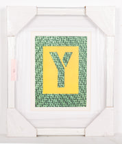 David Hockney: "Letter Y" from Hockney's Alphabet