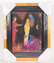 Marc Chagall – Daphnis and Chloe (Framed Vintage Lithograph, 1977)