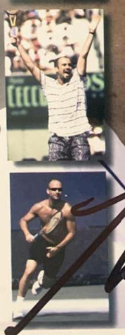 Andre Agassi Signed Photograph