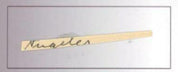 Albert Einstein Hand-Written Word (JSA LOA)