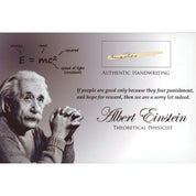 Albert Einstein Hand-Written Word (JSA LOA)