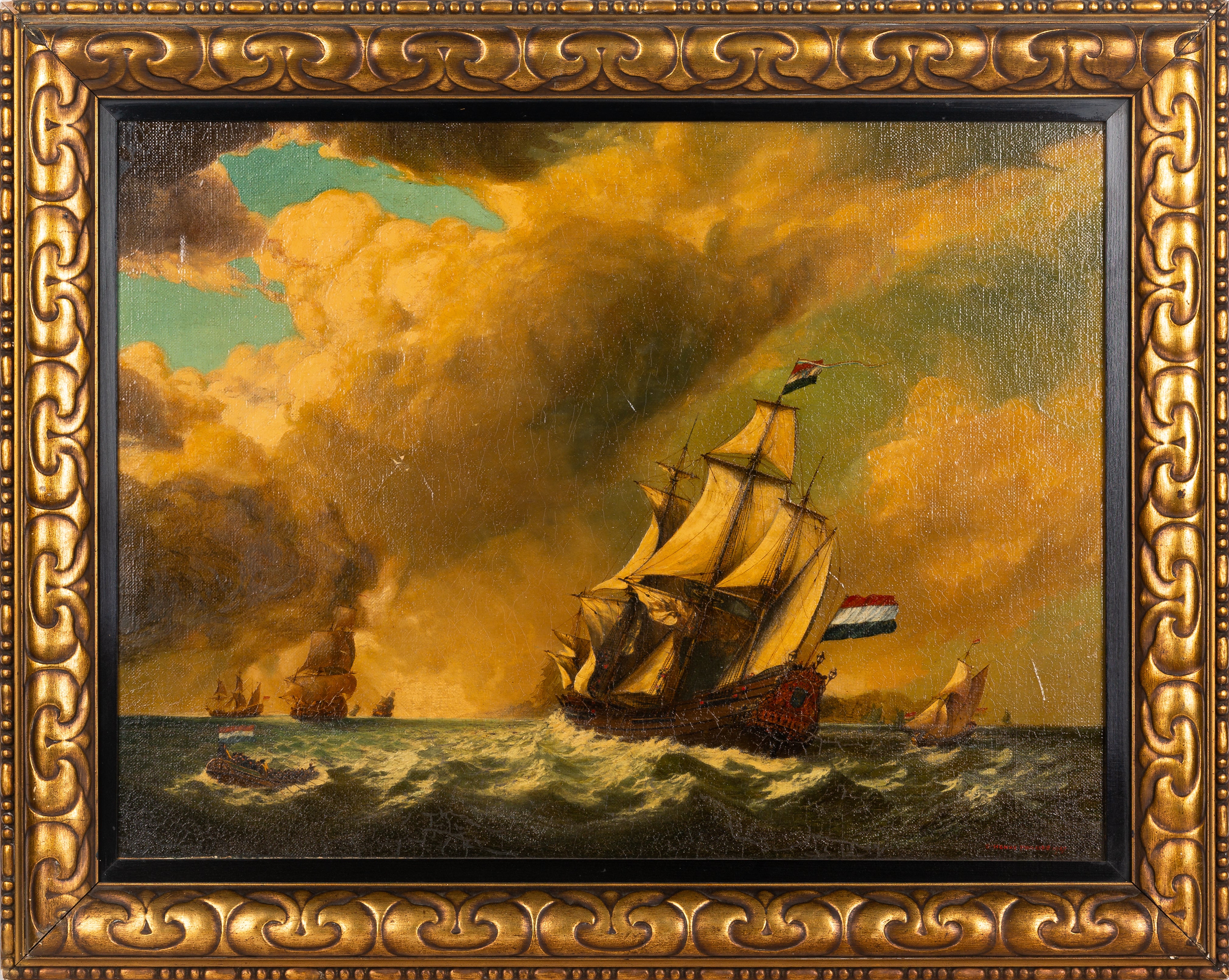 Samuel Henry Phillips, Hollandia - Admiral De Ruyter's Flagship