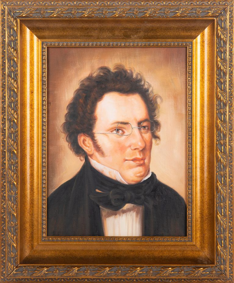 Portrait Painting of Franz Schubert