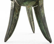 Chinese Archaic Style Jue Bronze Libation Vessel