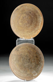 Byzantine Sgraffito Pottery Bowls with Bird Motifs