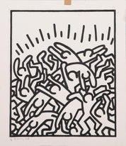 Keith Haring (1958-1990) litho op 300 ex