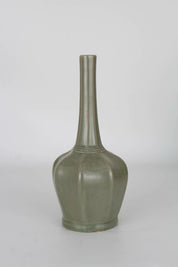 Chinese Cantonese Celadon Vase