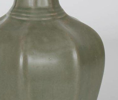 Chinese Cantonese Celadon Vase