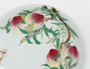 Chinese Famille Rose 'Eight Peaches' Dish