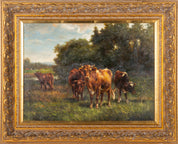 Charles Franklin Pierce 'Cows at Pasture'