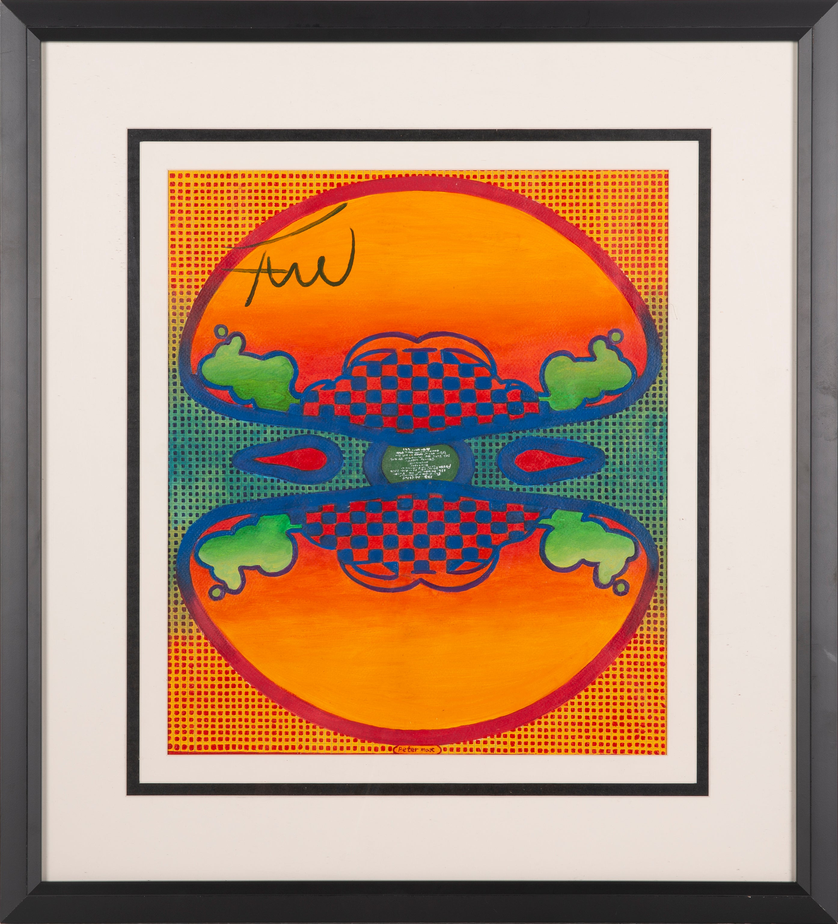 Peter Max, Hand Signed Giclee '1,2,3 Infinity'