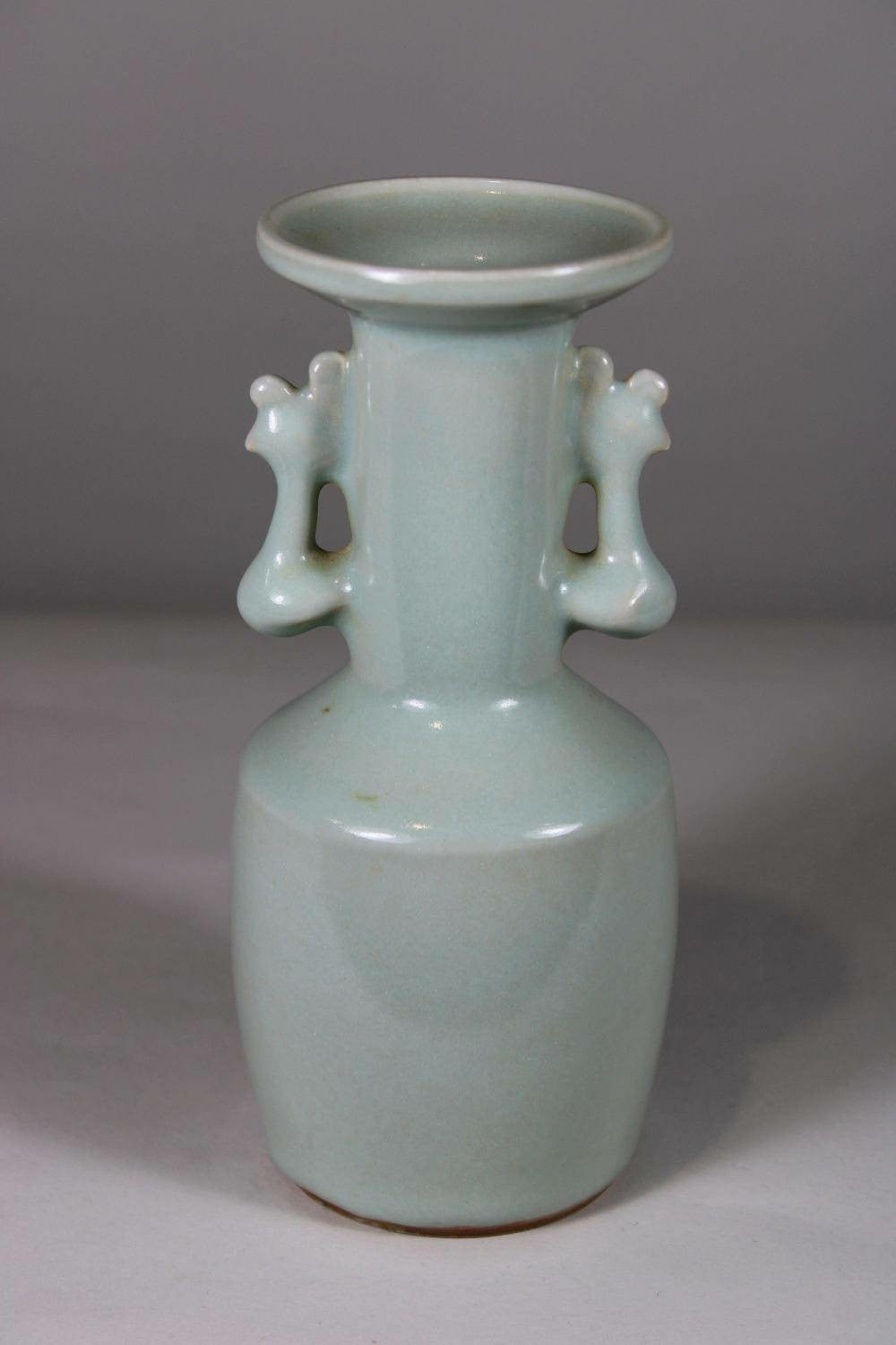 Xiao Longquan Celadon Mallet Vase, Song Dynasty