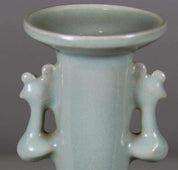 Xiao Longquan Celadon Mallet Vase, Song Dynasty