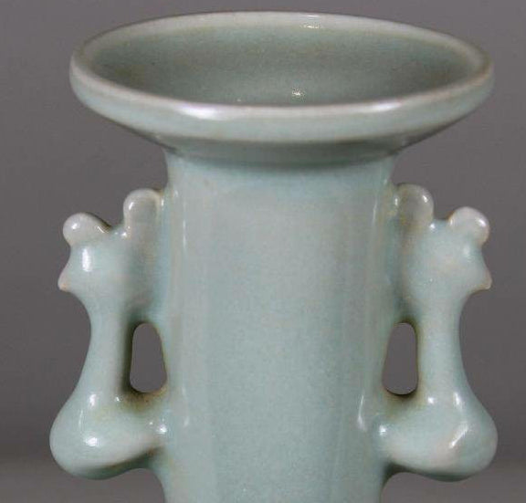 Xiao Longquan Celadon Mallet Vase, Song Dynasty