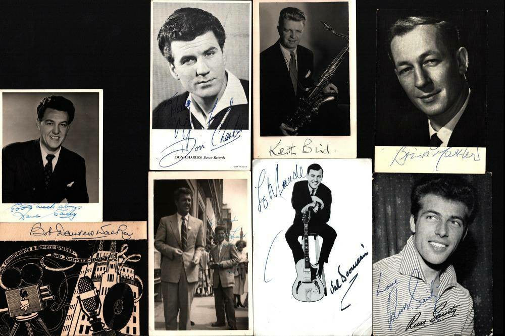 Vintage Music Signature Collection - Bob Danvers Walker, Val Doonican, & more