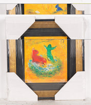 Marc Chagall – Daphnis and Chloe: The Wolf Trap (Color Lithograph)